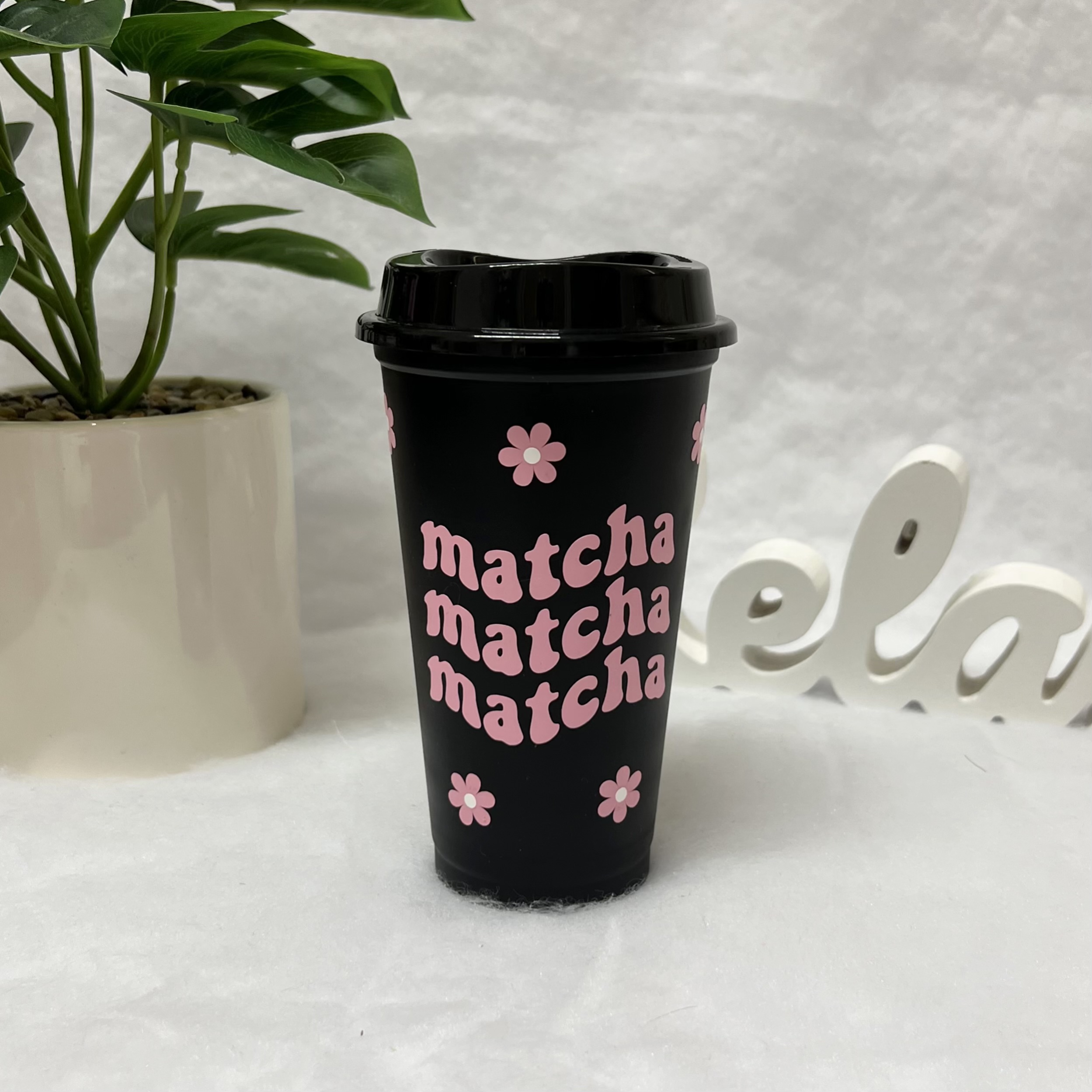 TO GO kelímek Matcha černý