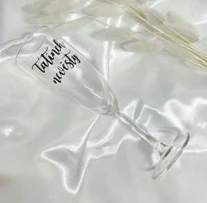 Sklenička na sekt Tatínek nevěsty