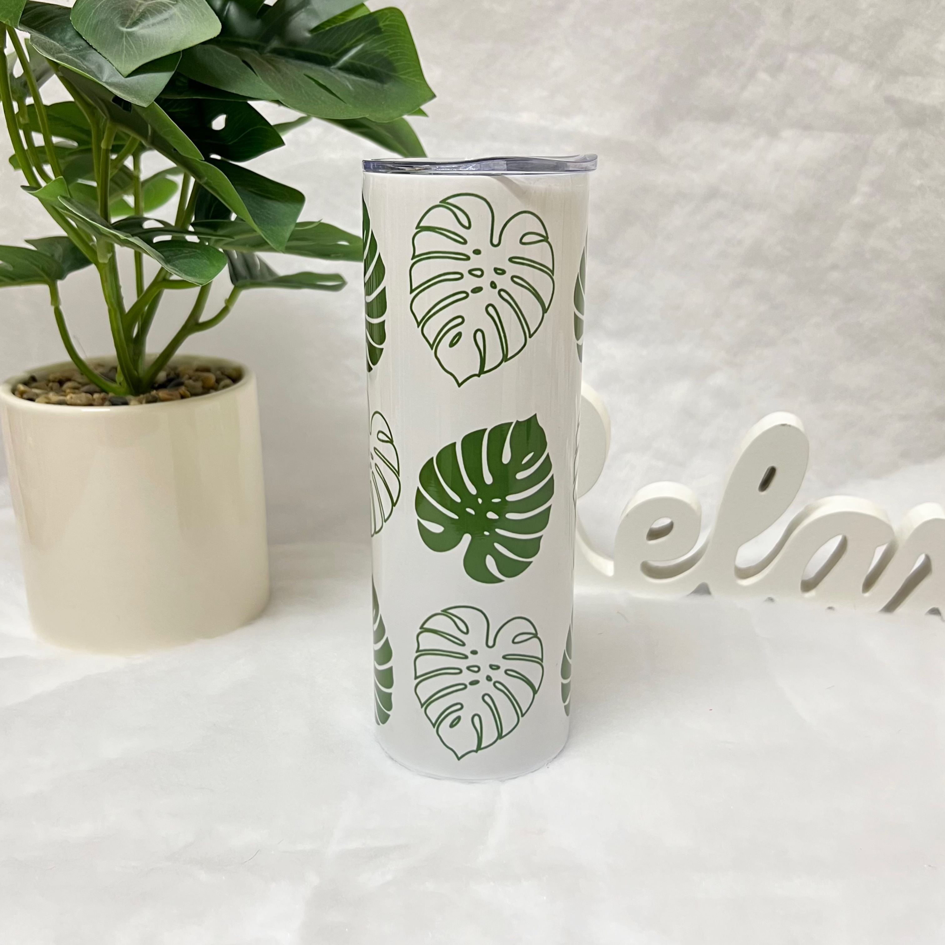 Tumbler Monstera
