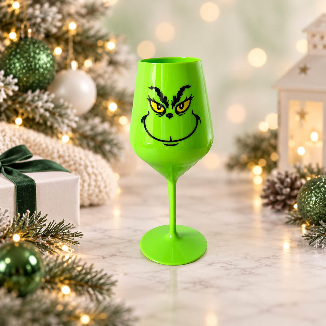 Plastová sklenička “Grinch”